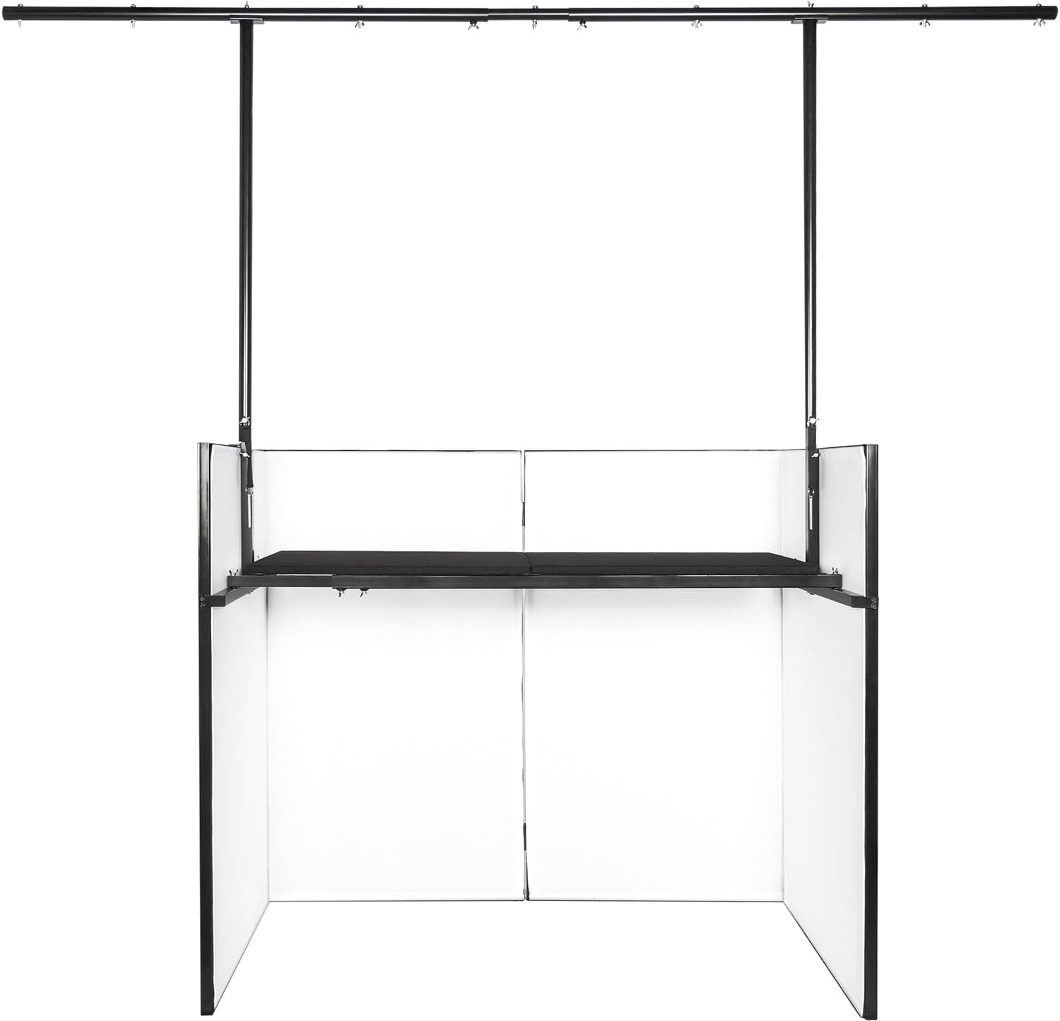 Headliner HL30041 Ventura Portable DJ Booth And Lighting Bar System - PSSL ProSound and Stage Lighting