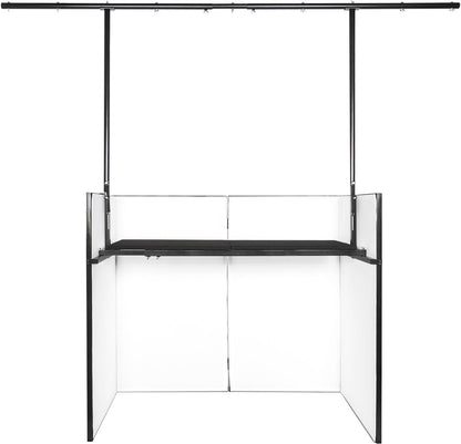 Headliner HL30041 Ventura Portable DJ Booth And Lighting Bar System - PSSL ProSound and Stage Lighting