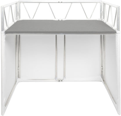 Headliner HL30502 Indio DJ Booth Scrim (White) - ProSound and Stage Lighting