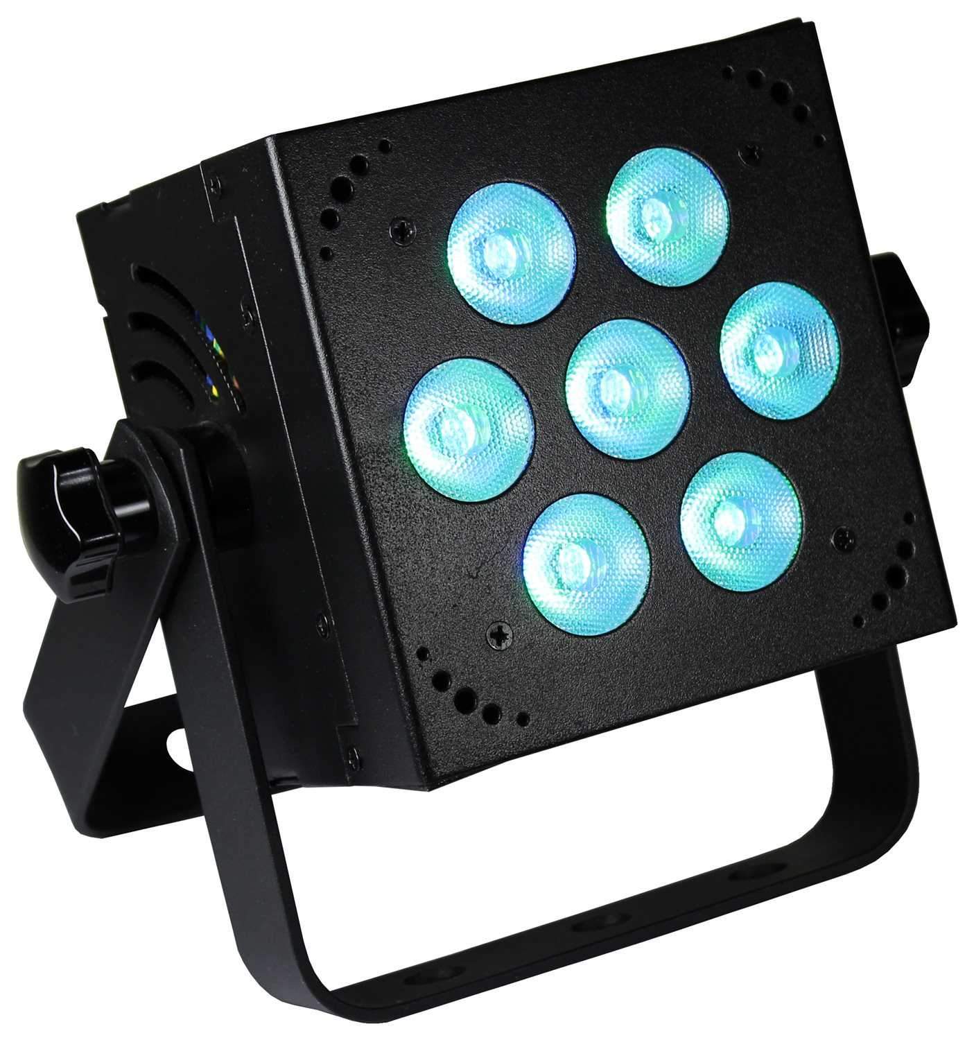 Blizzard HotBox RGBW 7x 10W LED Par Wash Light 9-Pack with Road Case - PSSL ProSound and Stage Lighting