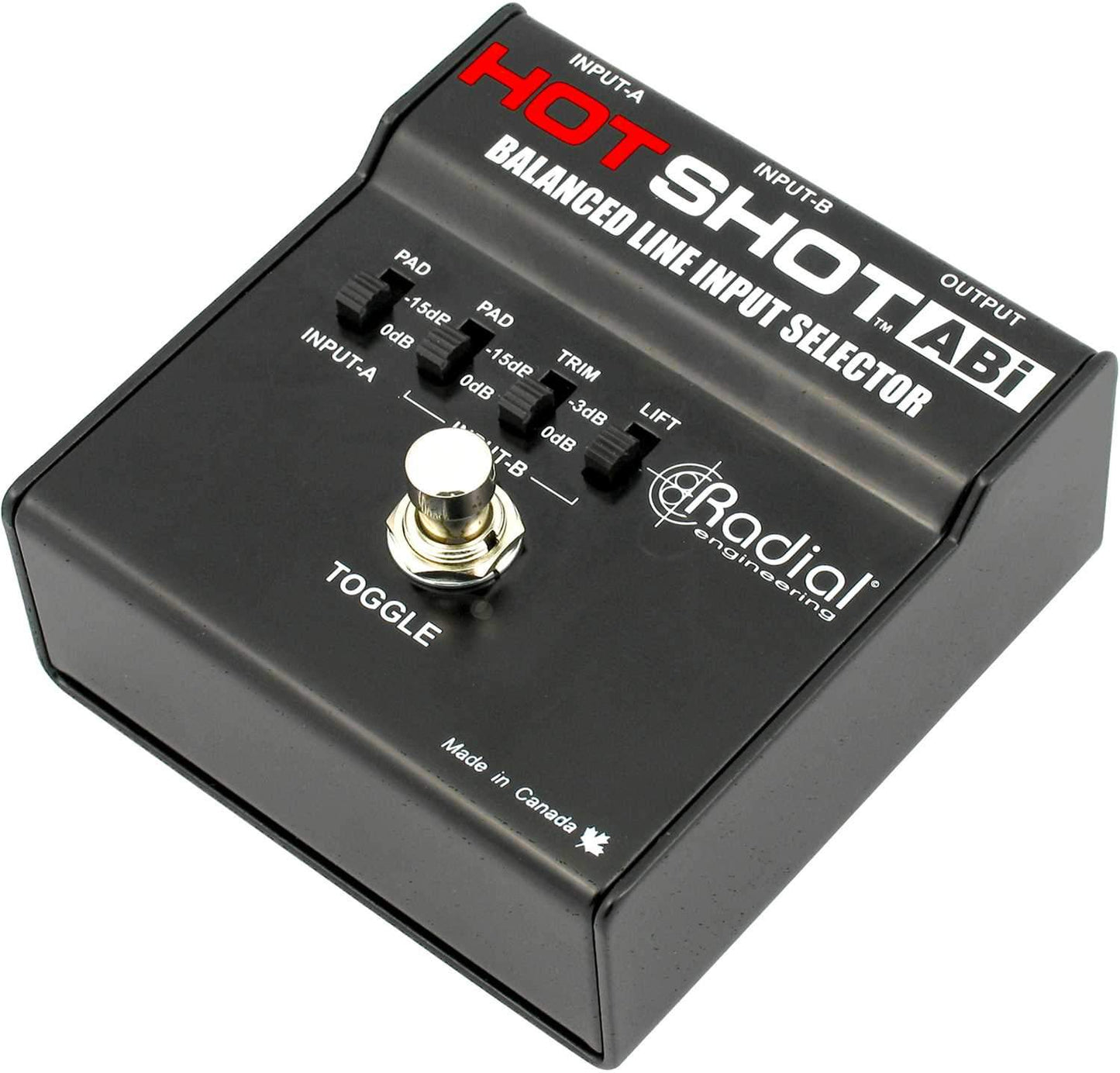 Radial HotShot ABi Latching Footswitch - PSSL ProSound and Stage Lighting