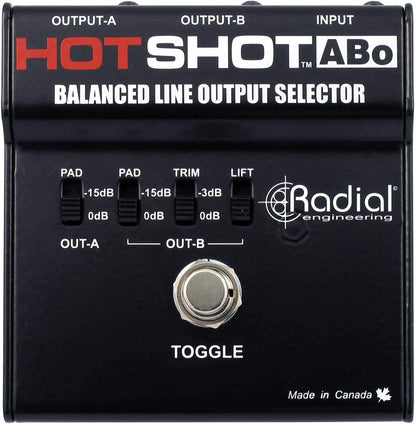 Radial HotShot ABo Latching Footswitch - PSSL ProSound and Stage Lighting