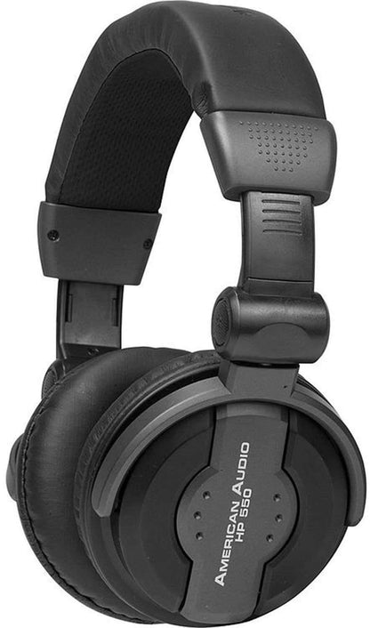 American Audio HP550 Pro DJ Headphones - PSSL ProSound and Stage Lighting