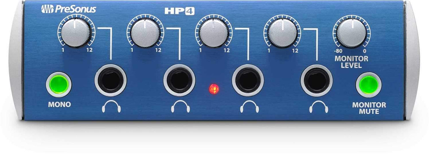 PreSonus HP4 4-Channel Headphone Amp - PSSL ProSound and Stage Lighting