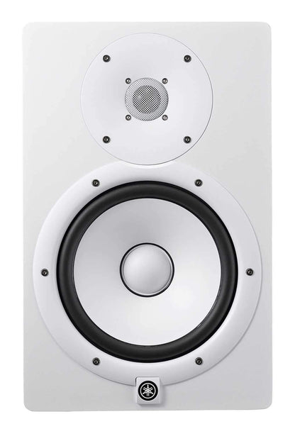 Yamaha HS8-W White 8-Inch Powered Studio Monitor - PSSL ProSound and Stage Lighting