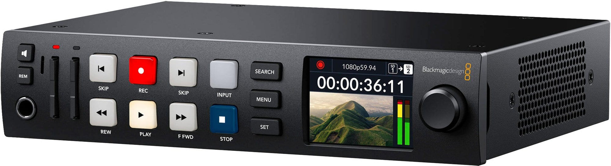 Blackmagic HyperDeck Studio HD Plus Recorder - PSSL ProSound and Stage Lighting