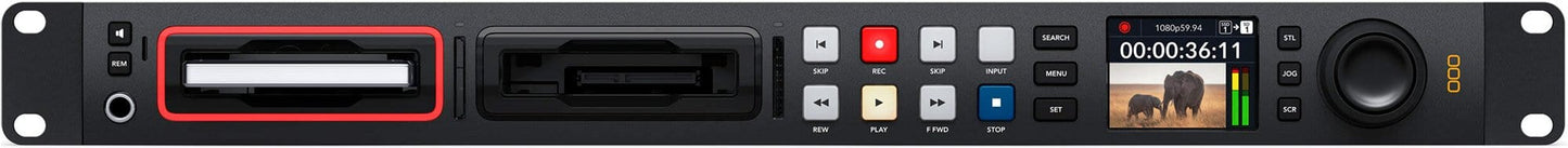 Blackmagic HyperDeck Studio HD Pro Recorder - PSSL ProSound and Stage Lighting