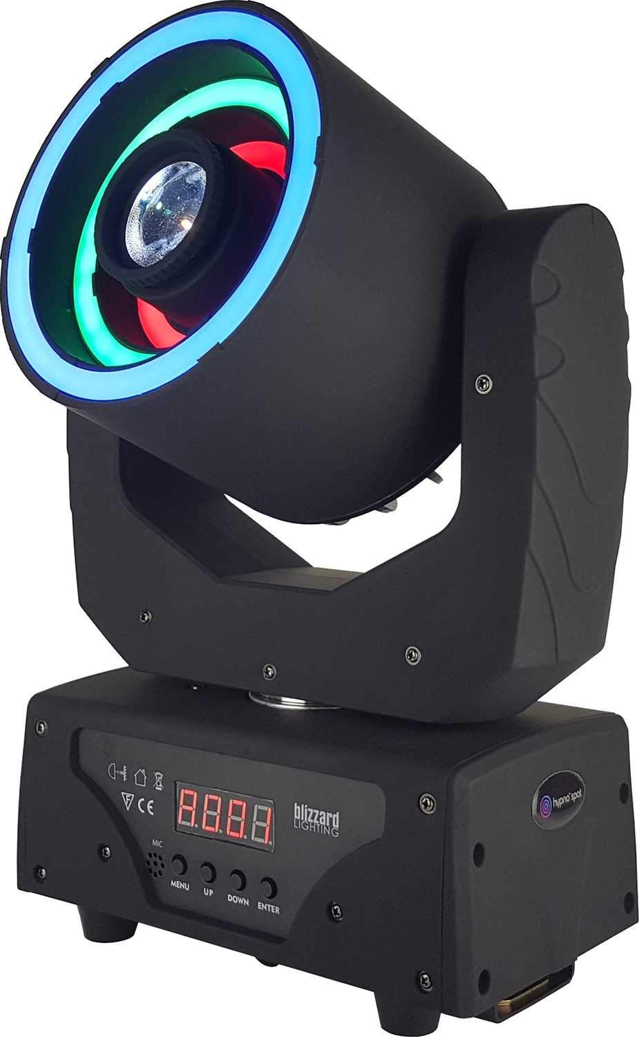 Blizzard Hypno Spot 30-Watt LED Moving Head Light with Aura Effect - PSSL ProSound and Stage Lighting