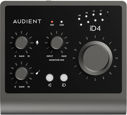 Audient ID4-MkII 1 Channel USB2 Interface and Monitoring - PSSL ProSound and Stage Lighting