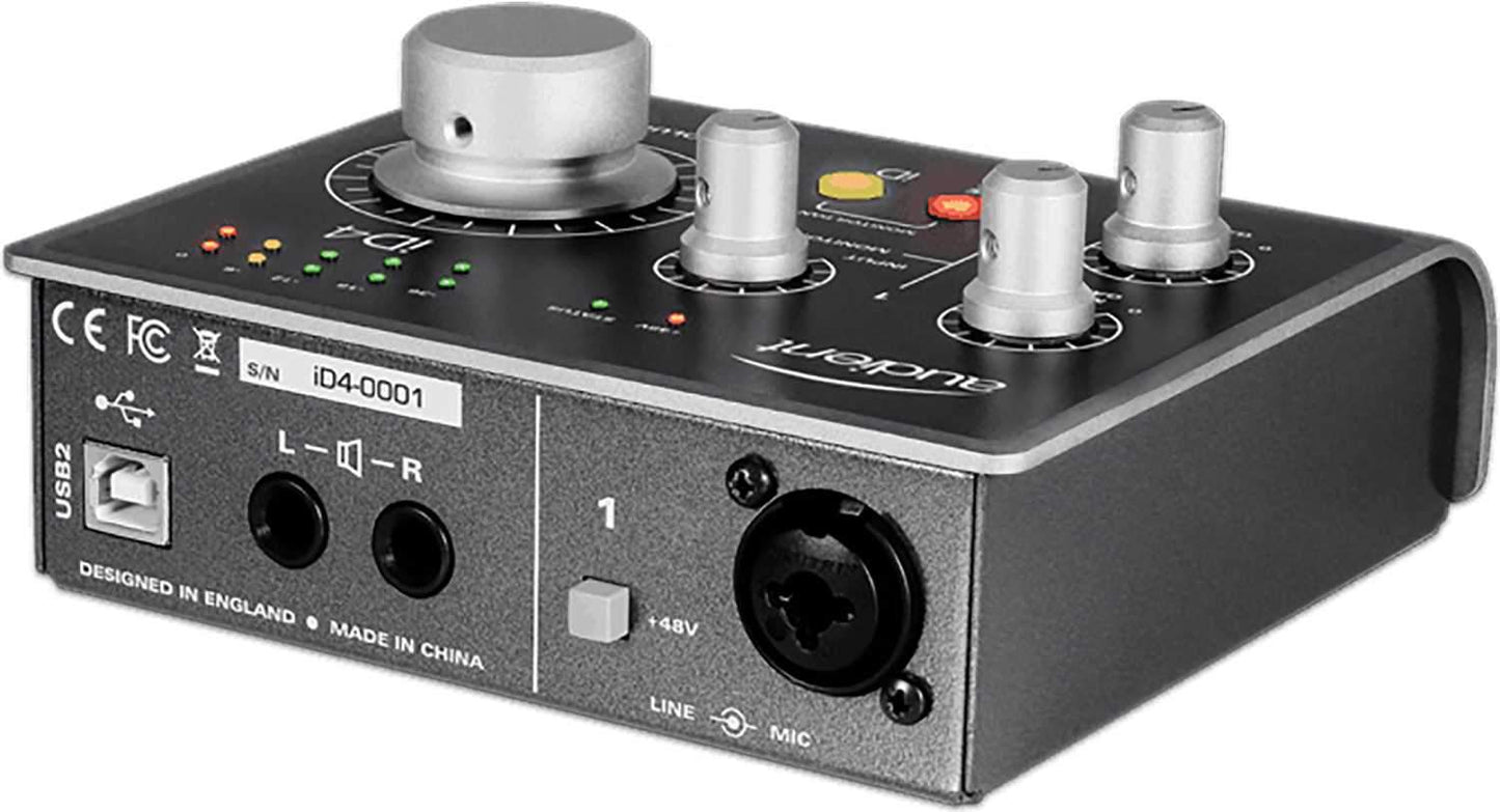 Audient iD4 1-Channel USB2 Audio Interface - PSSL ProSound and Stage Lighting