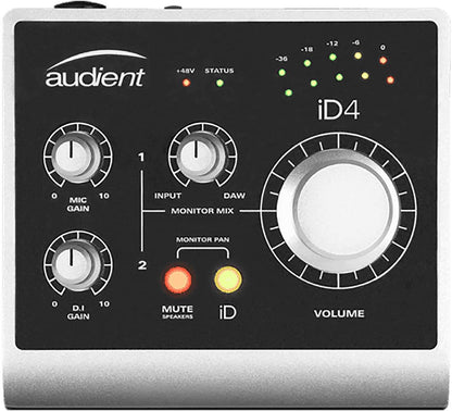 Audient iD4 1-Channel USB2 Audio Interface - PSSL ProSound and Stage Lighting