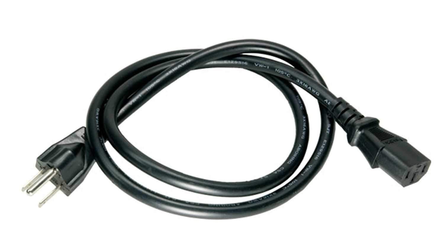 Chauvet IEC8 8' IEC Power Cable - PSSL ProSound and Stage Lighting