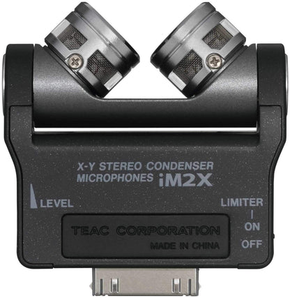 Tascam IM2X X-Y Stereo Microphones for iPhone - PSSL ProSound and Stage Lighting