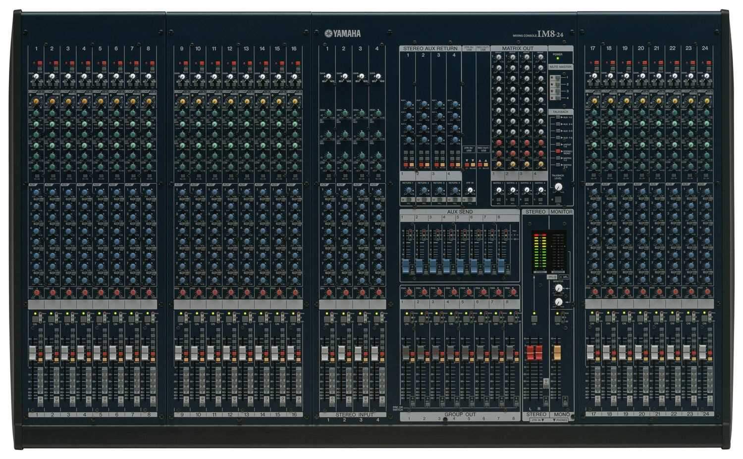 Yamaha IM8-24K Mid Size Analog Console - PSSL ProSound and Stage Lighting