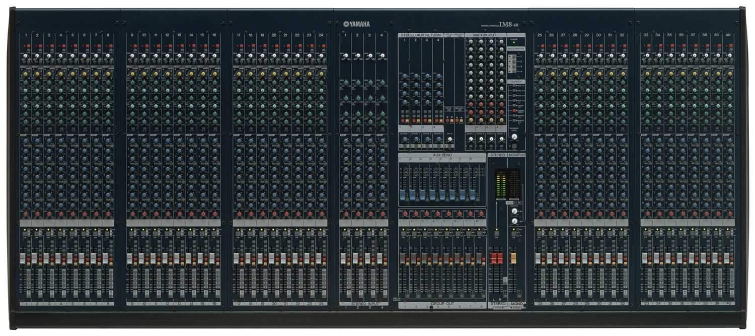 Yamaha IM8-40K 40 Channel Live Mixer - PSSL ProSound and Stage Lighting