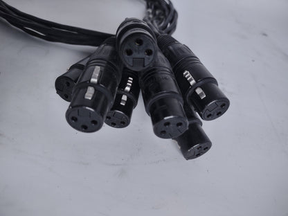 Solotech 8-Pair Male DB25 To Female XLR3 AES3 Break-In - PSSL ProSound and Stage Lighting