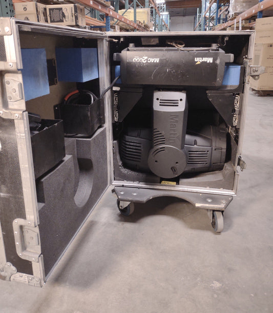 Martin MAC 2000 Wash Moving Light Wash 2-Pack with Case - PSSL ProSound and Stage Lighting