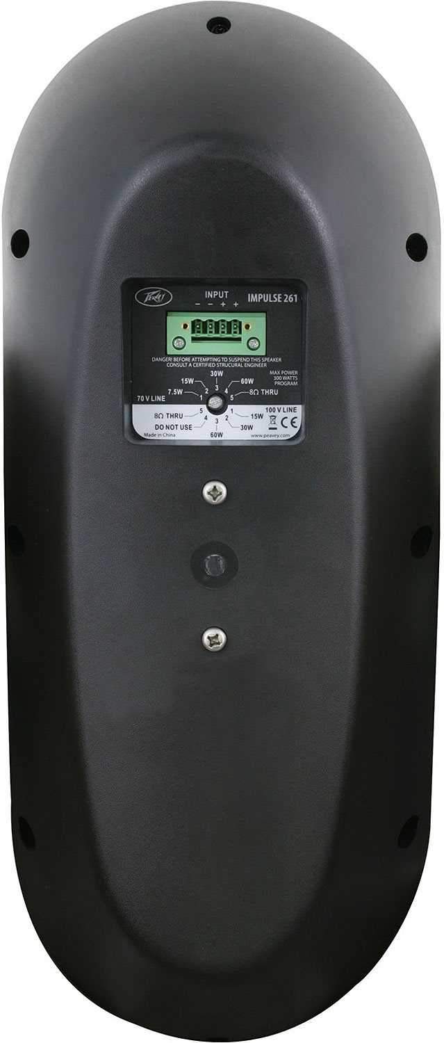Peavey Impulse 261T Black Installation Speaker - PSSL ProSound and Stage Lighting