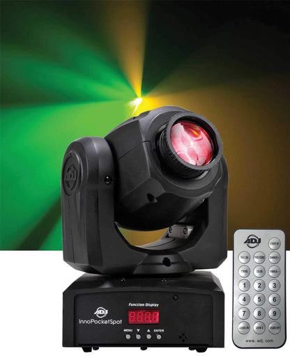 ADJ American DJ Inno Pocket Spot Moving Head LED Light - PSSL ProSound and Stage Lighting