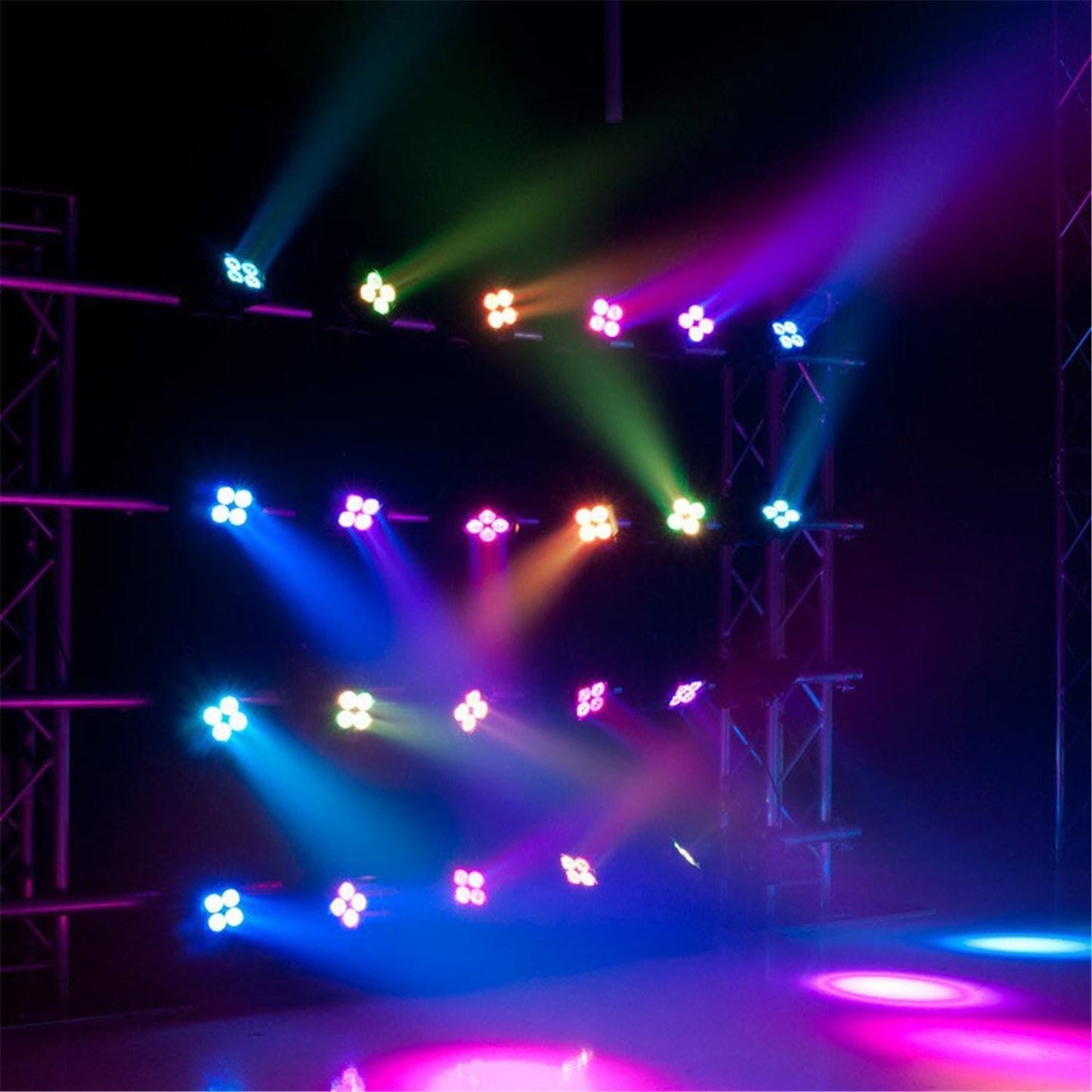 ADJ American DJ Inno Pocket Wash RGBW Moving LED Light - PSSL ProSound and Stage Lighting