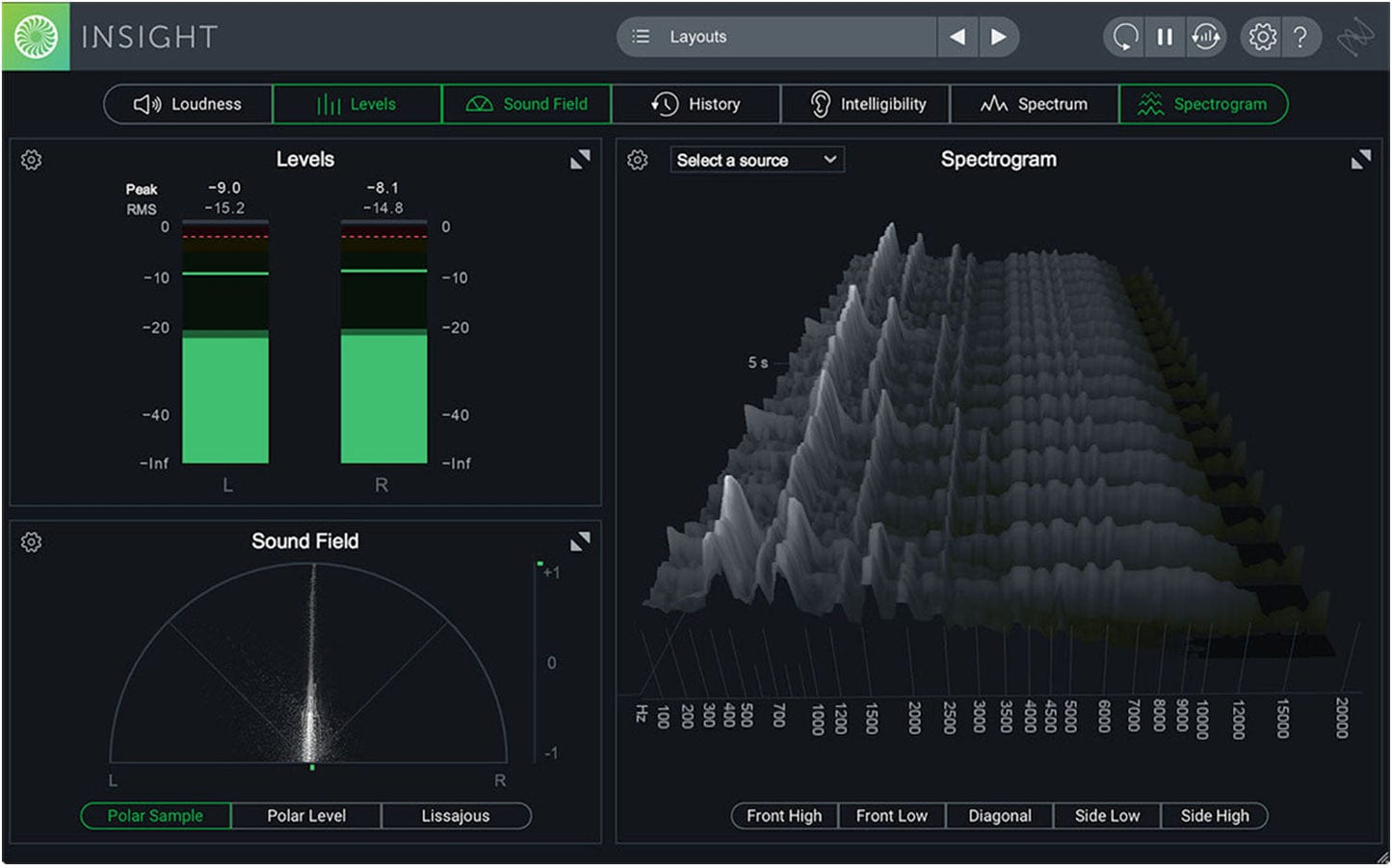 iZotope Insight 2 Essential Metering Suite- Educational Version - PSSL ProSound and Stage Lighting