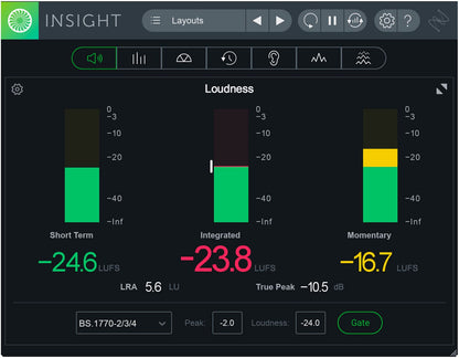 iZotope Insight 2 Essential Metering Suite- Educational Version - PSSL ProSound and Stage Lighting