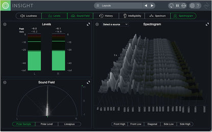 iZotope Insight 2 Essential Metering Suite - PSSL ProSound and Stage Lighting