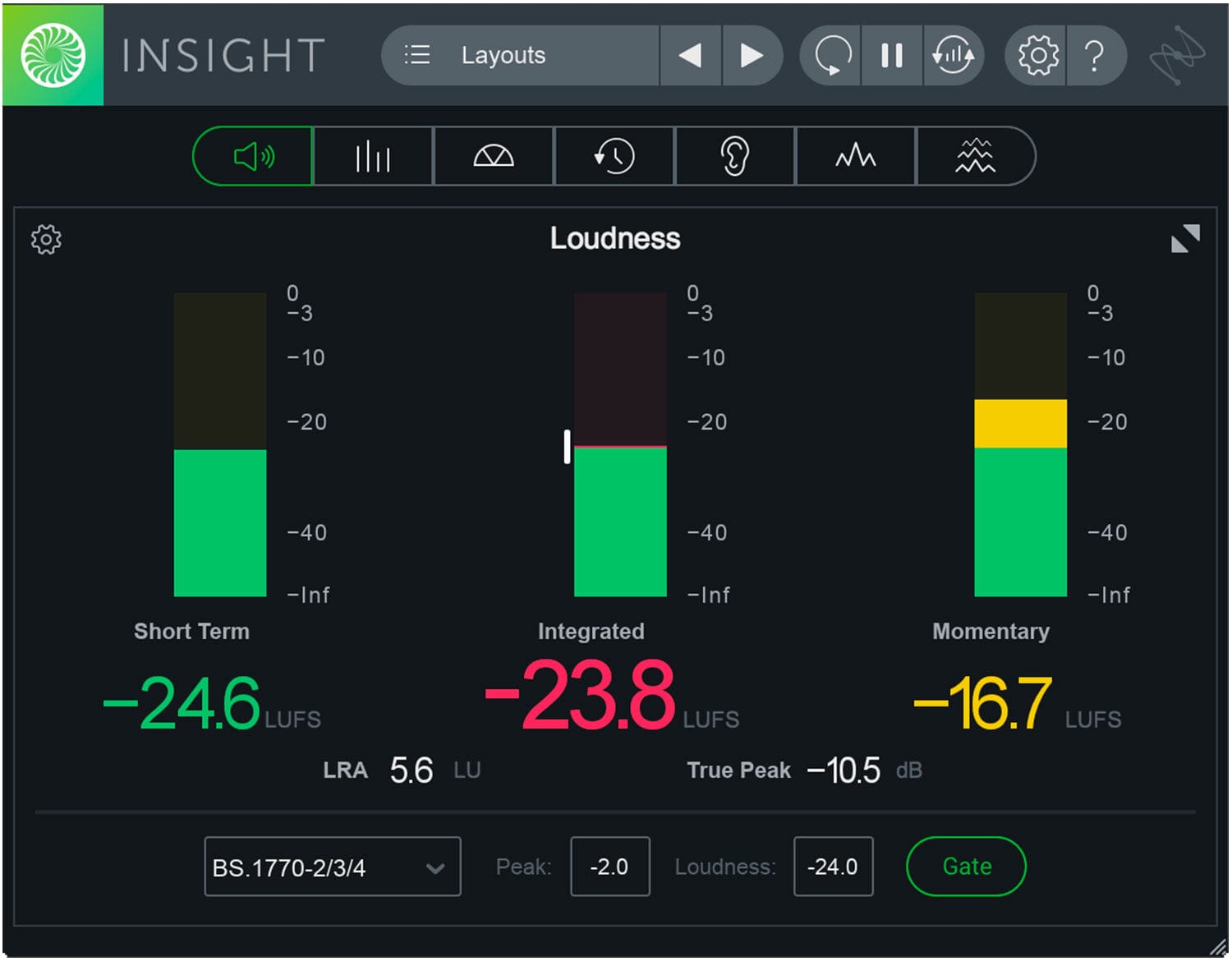 iZotope Insight 2 Essential Metering Suite - PSSL ProSound and Stage Lighting