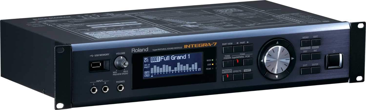 Roland Integra-7 Synthesizer Rack Sound Module - PSSL ProSound and Stage Lighting