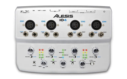 Alesis IO4 4 Ch USB Audio Interface with Cubase LE - PSSL ProSound and Stage Lighting