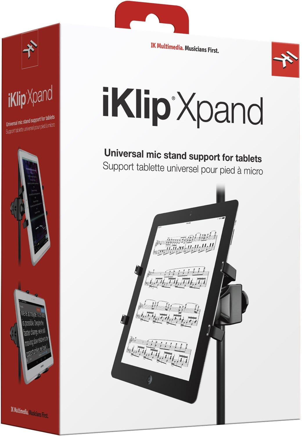 Ik Multimedia Iklip Xpand Adj Mic Stand Mount - PSSL ProSound and Stage Lighting