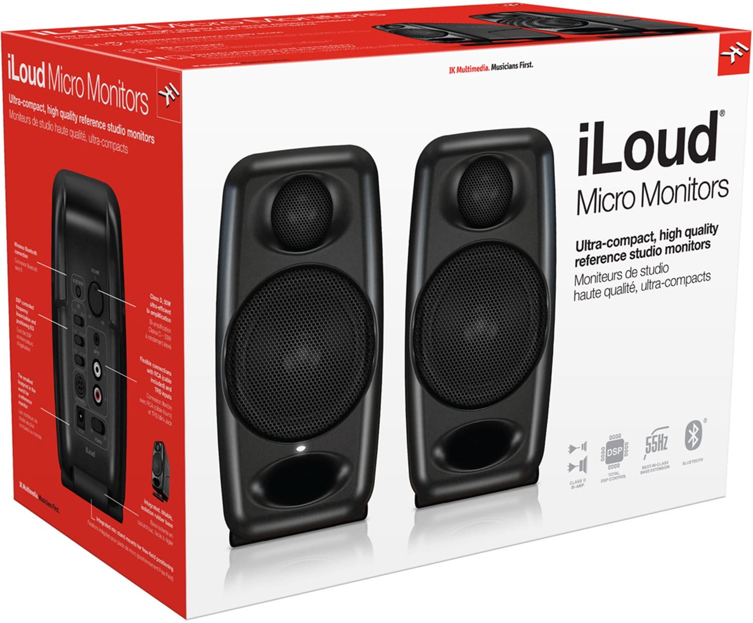 Ik Multimedia Iloud Micro Monitors Studio Monitors - PSSL ProSound and Stage Lighting