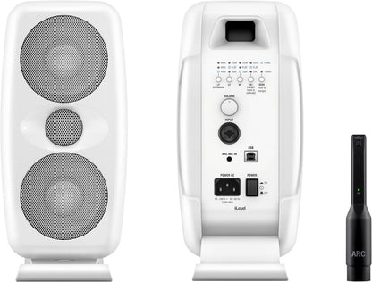 Ik Multimedia Iloud MTM Studio Monitor - White (Single) - PSSL ProSound and Stage Lighting