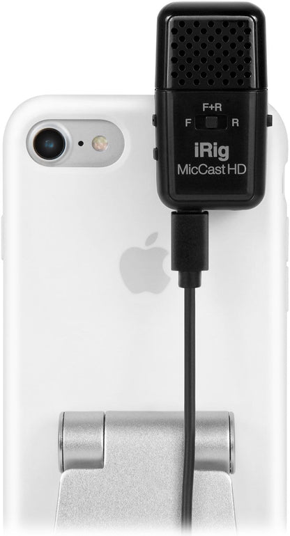 Ik Multimedia Irig Mic Cast HD Podcasting Mic - PSSL ProSound and Stage Lighting