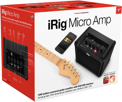 Ik Multimedia Irig Micro Amp Battery-Pwr Gtr Amp - PSSL ProSound and Stage Lighting