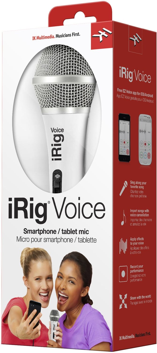 Ik Multimedia Irig Voice Handeld Karaoke Mic - PSSL ProSound and Stage Lighting