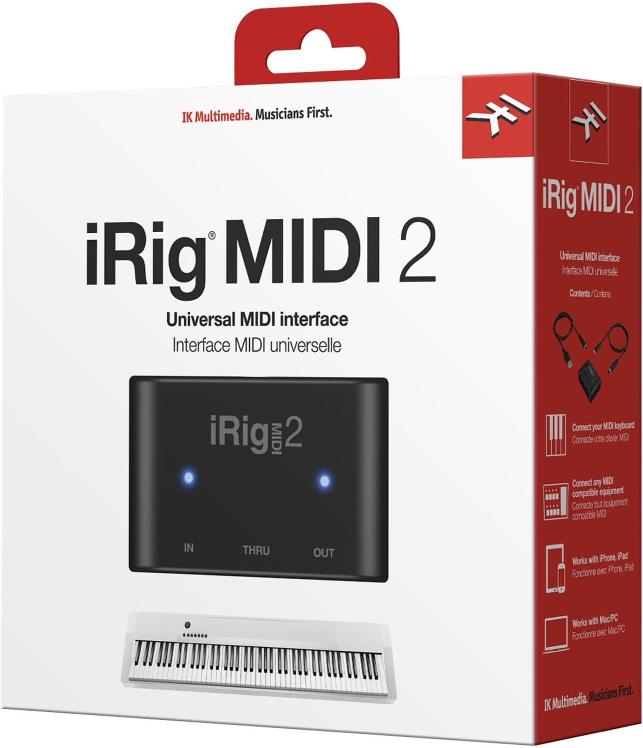 Ik Multimedia Irig Midi 2 Core Midi Interface - PSSL ProSound and Stage Lighting