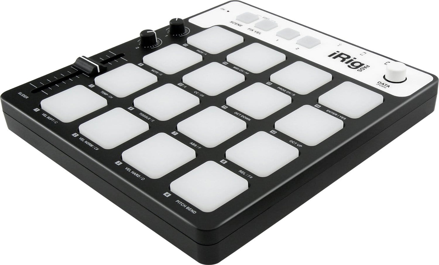 Ik Multimedia Irig Pads Pad-Style Midi Controller - PSSL ProSound and Stage Lighting