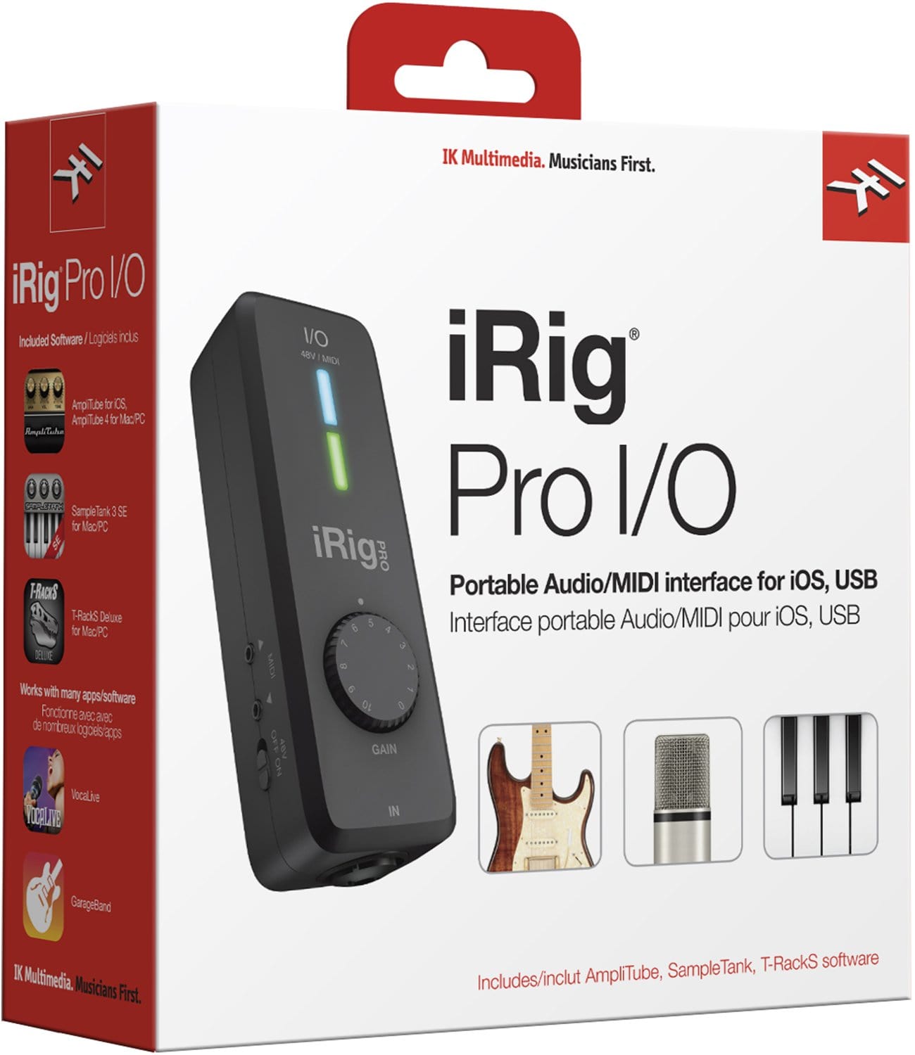 Ik Multimedia Irig Pro I/O Instr/Mic Interface - PSSL ProSound and Stage Lighting