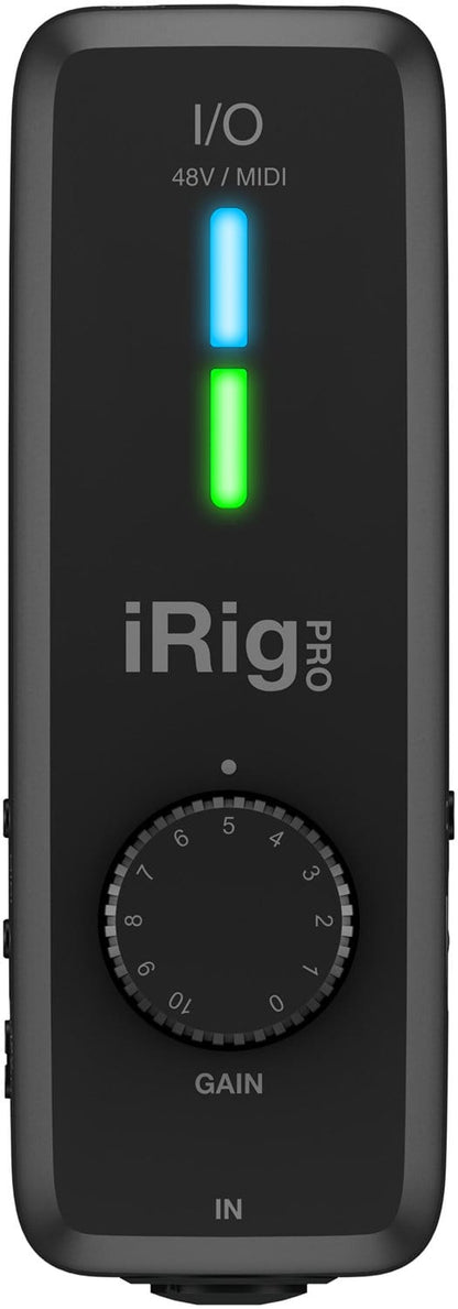 Ik Multimedia Irig Pro I/O Instr/Mic Interface - PSSL ProSound and Stage Lighting