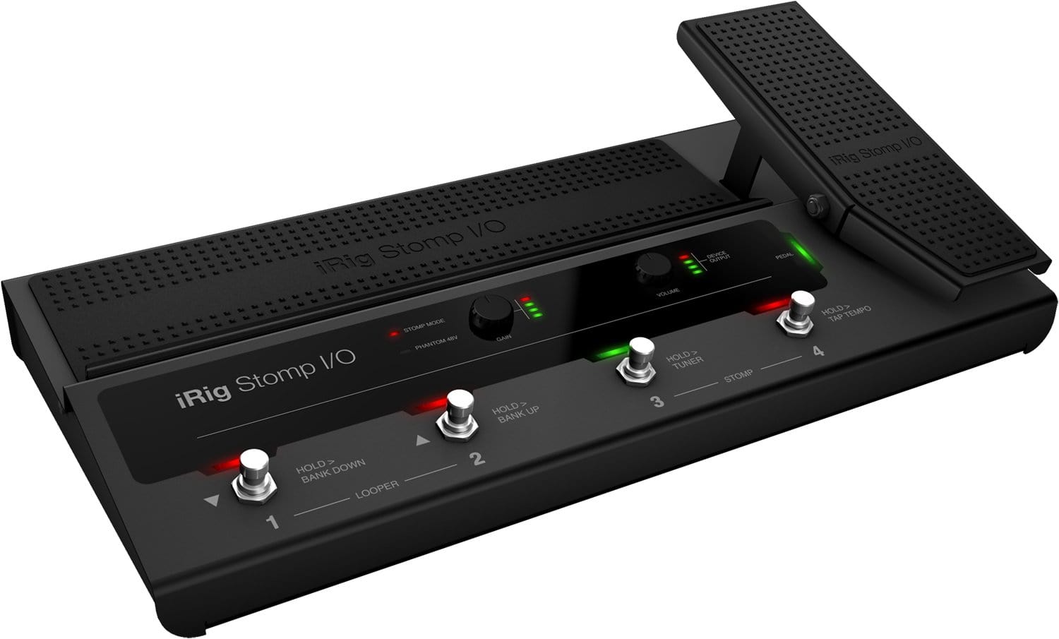 Ik Multimedia Irig Stomp I/O Pedalboard Control - PSSL ProSound and Stage Lighting