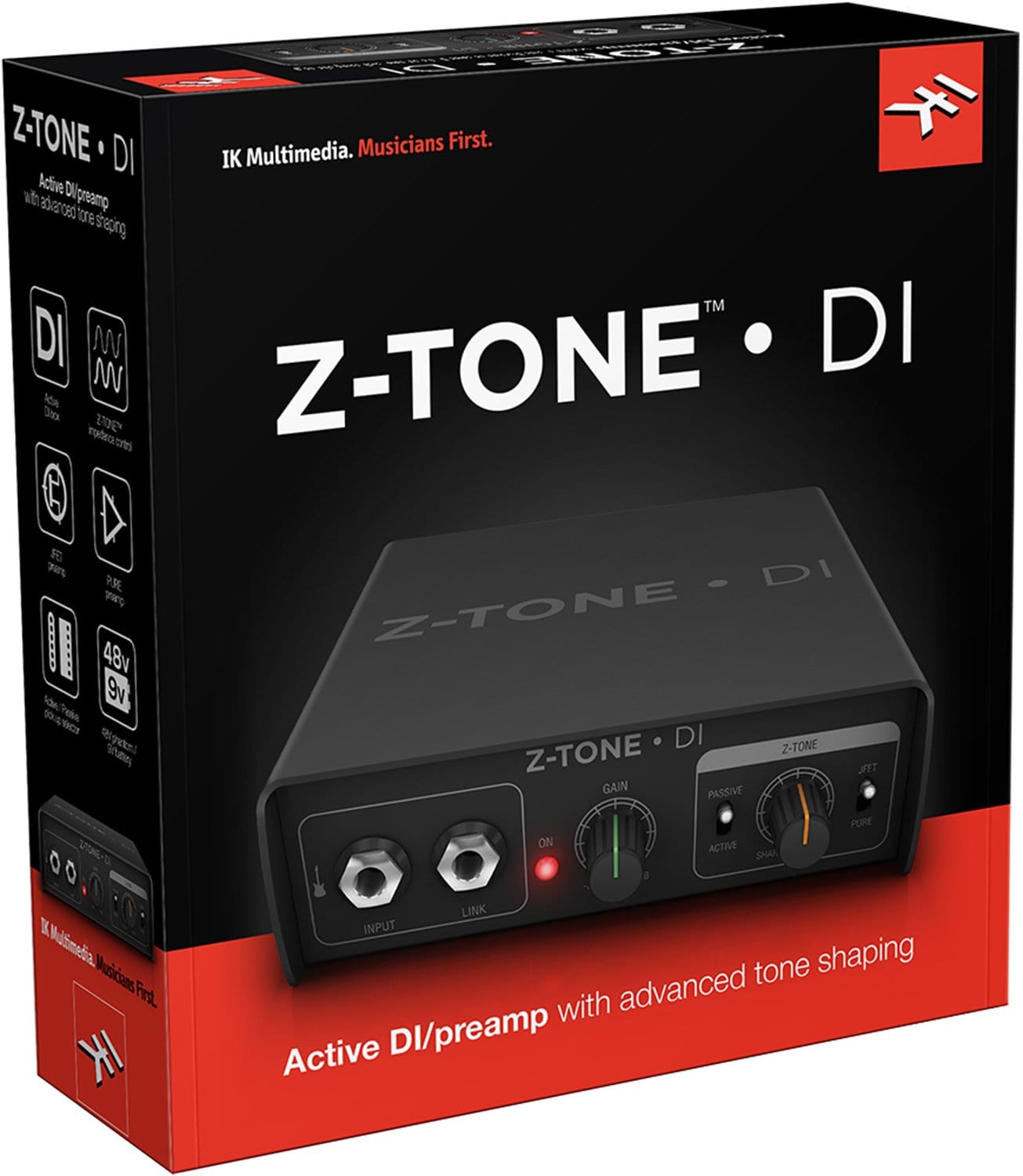 Ik Multimedia Z-Tone Di Active Direct Box - PSSL ProSound and Stage Lighting