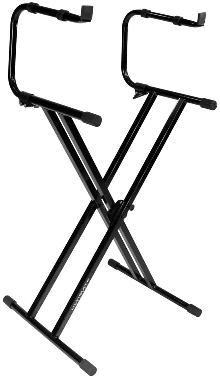 Ultimate IQ2200 Two-Tier X-Style Keyboard Stand - PSSL ProSound and Stage Lighting