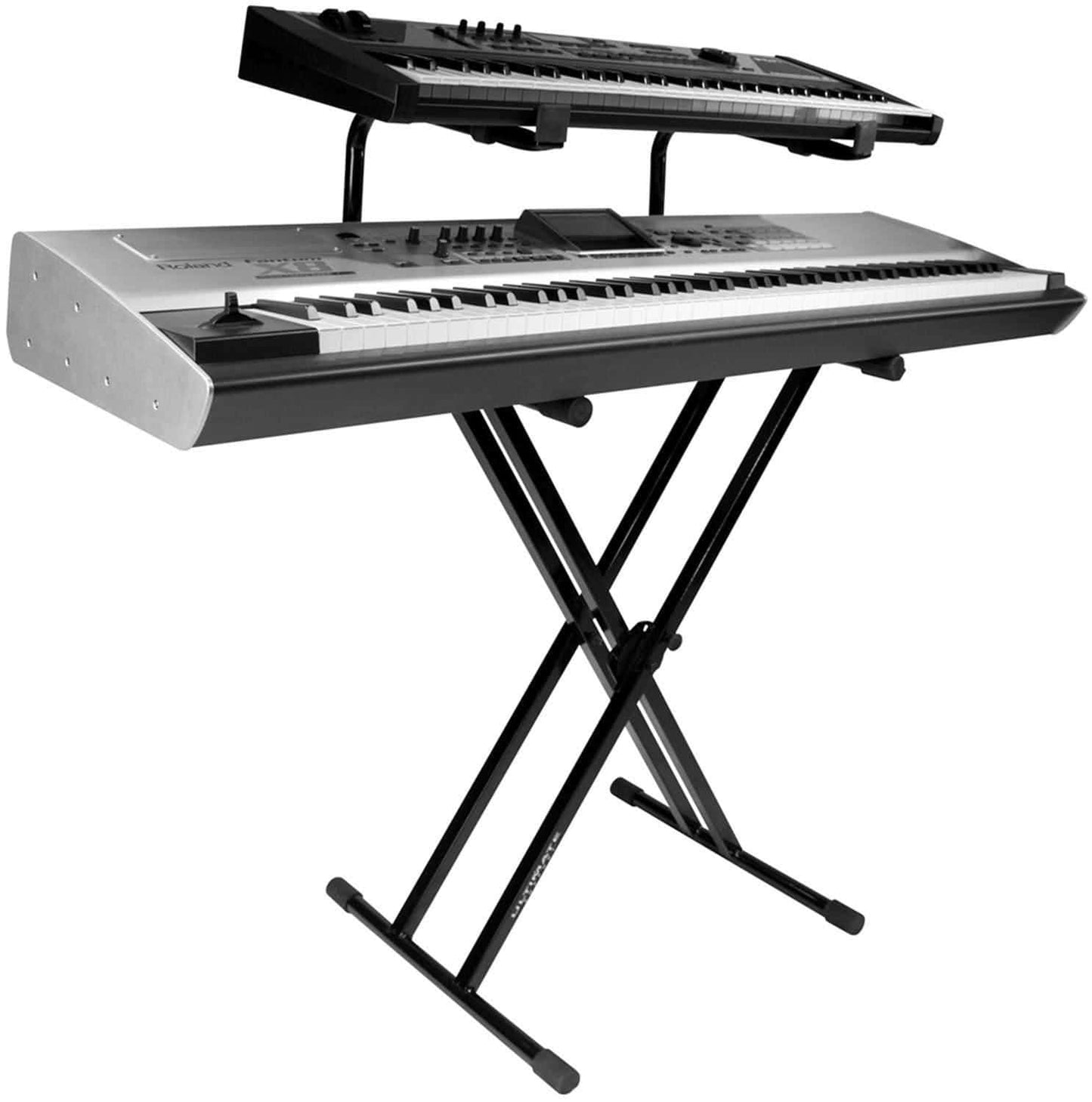 Ultimate IQ2200 Two-Tier X-Style Keyboard Stand - PSSL ProSound and Stage Lighting