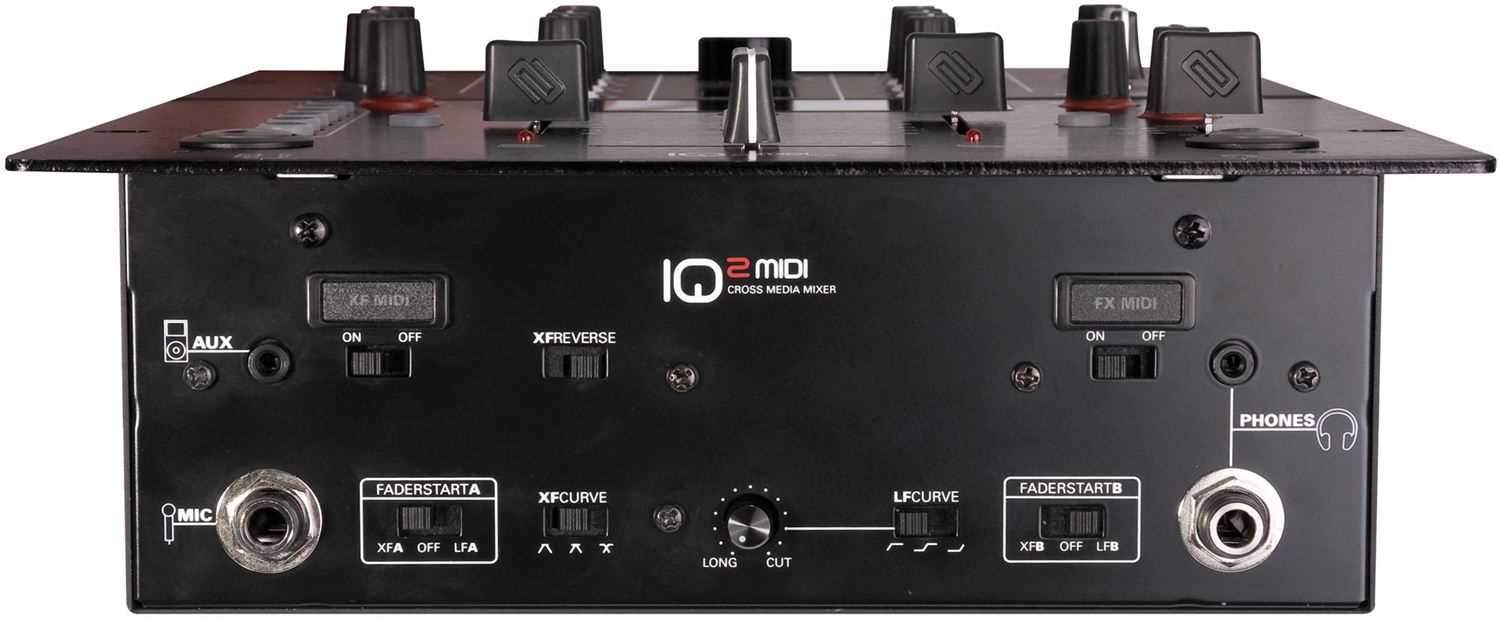 Reloop IQ2 Midi 2Channel MIDI Mixer Solotech