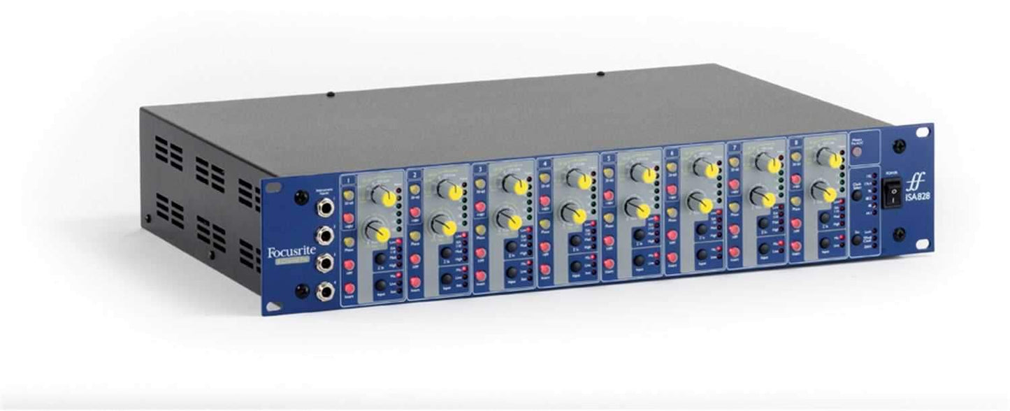 Focusrite ISA-828 High End 8-Channel Mic Pre - PSSL ProSound and Stage Lighting