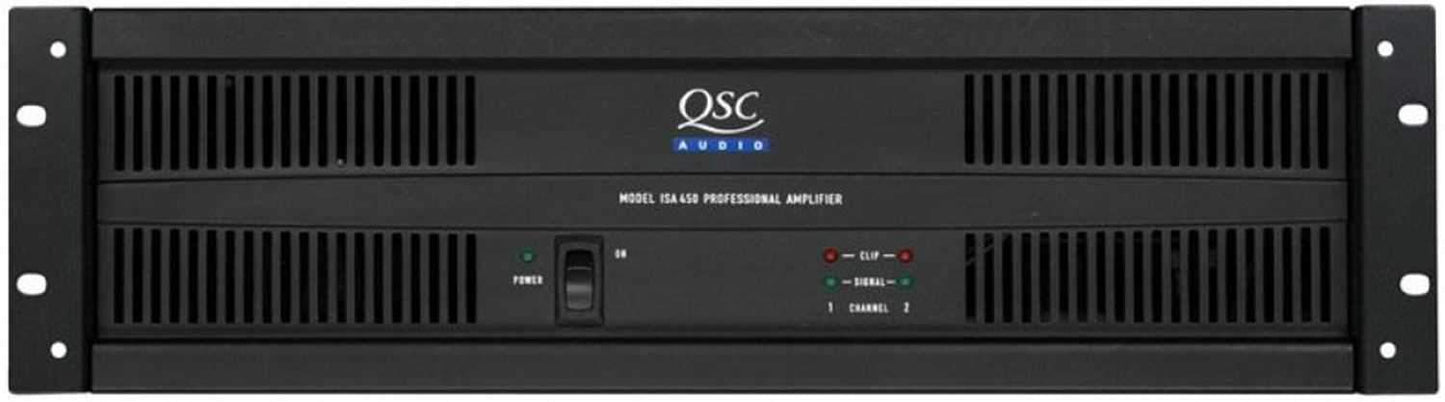 QSC ISA450 2 Channel 260W Power Amp - PSSL ProSound and Stage Lighting