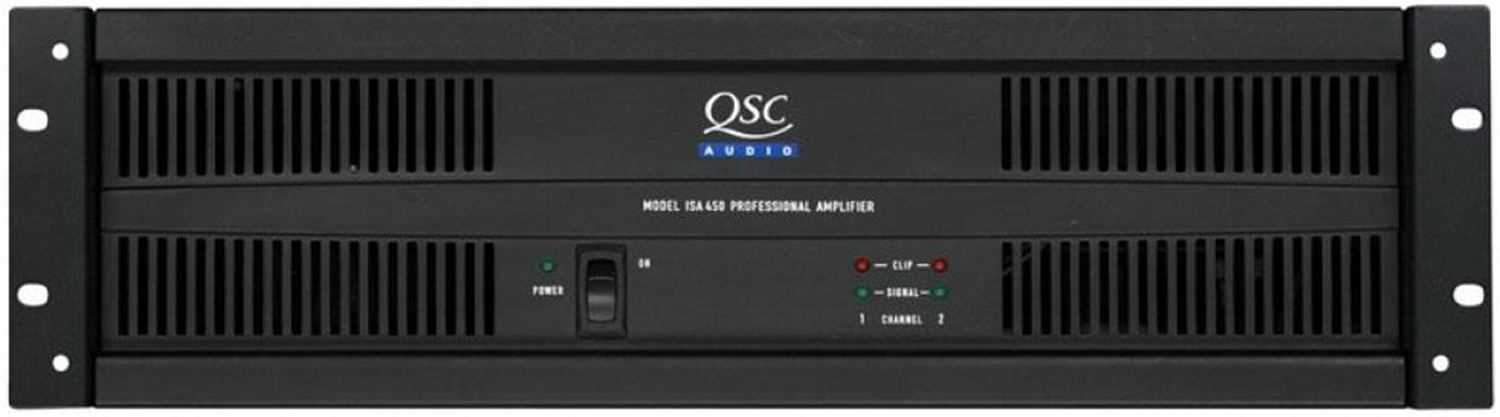 QSC ISA450 2 Channel 260W Power Amp - PSSL ProSound and Stage Lighting