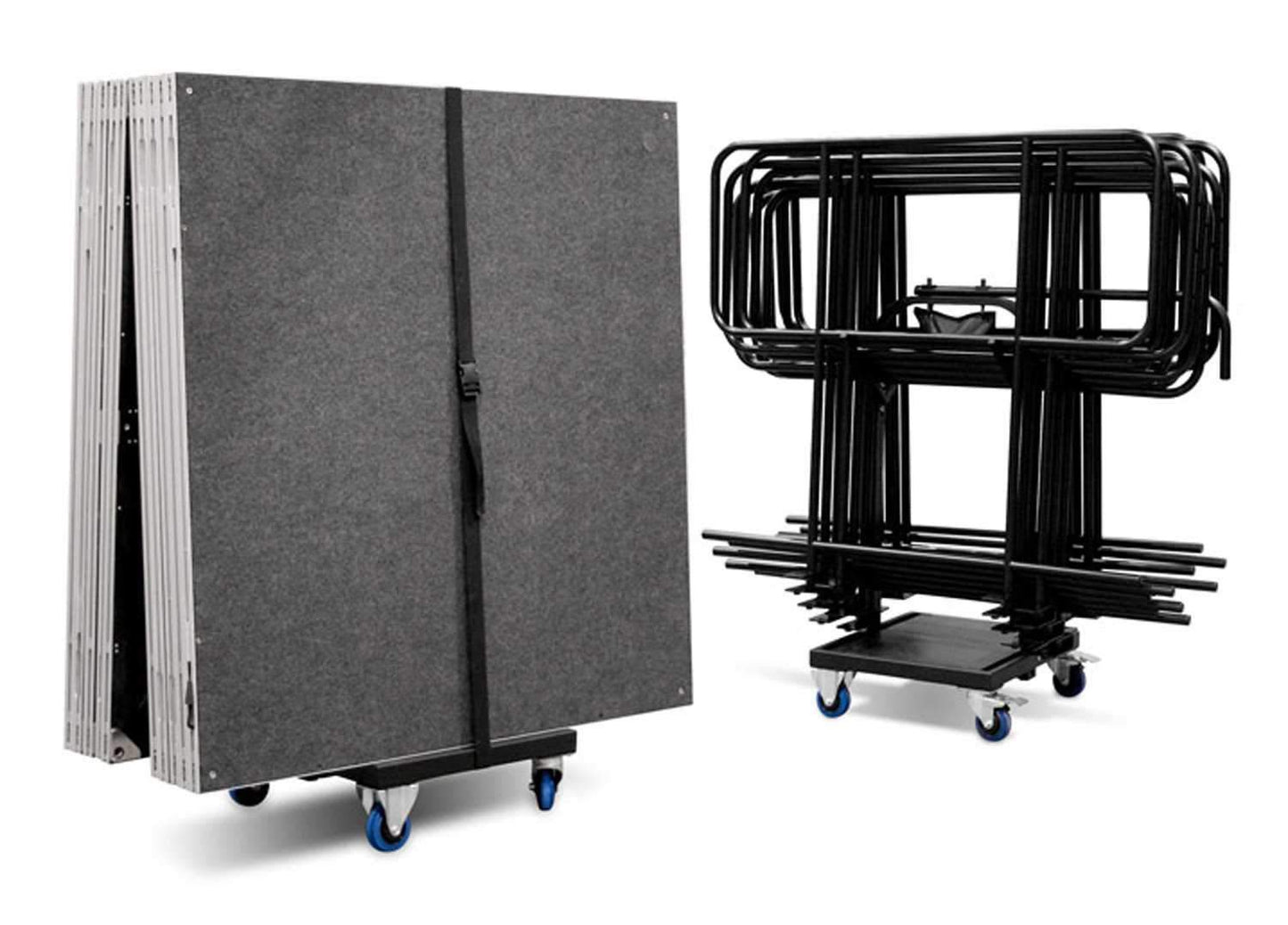IntelliStage ISTROLLEY Multi-purpose Trolley for Guard Rails & Platforms - PSSL ProSound and Stage Lighting