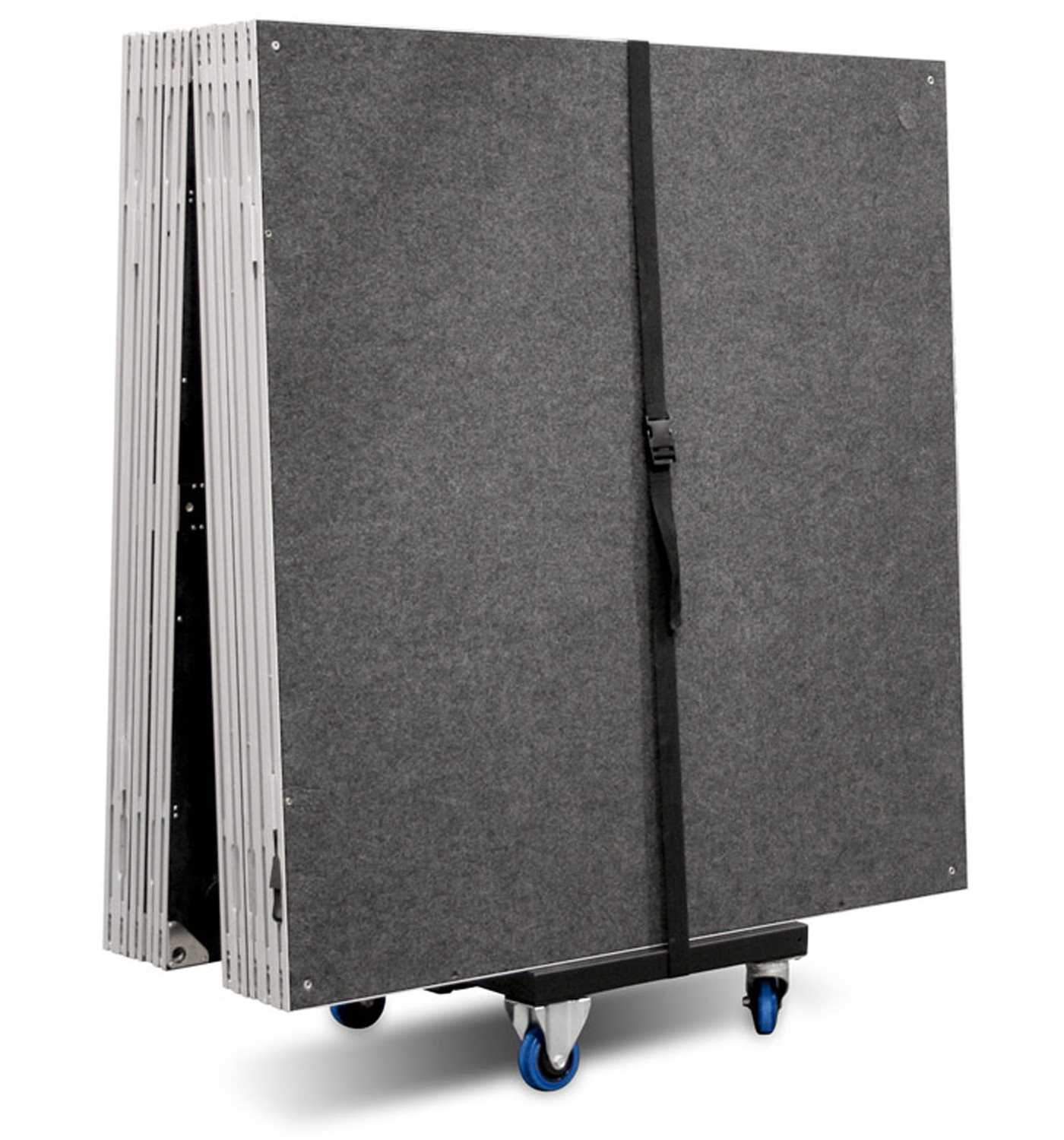 IntelliStage ISTROLLEY Multi-purpose Trolley for Guard Rails & Platforms - PSSL ProSound and Stage Lighting